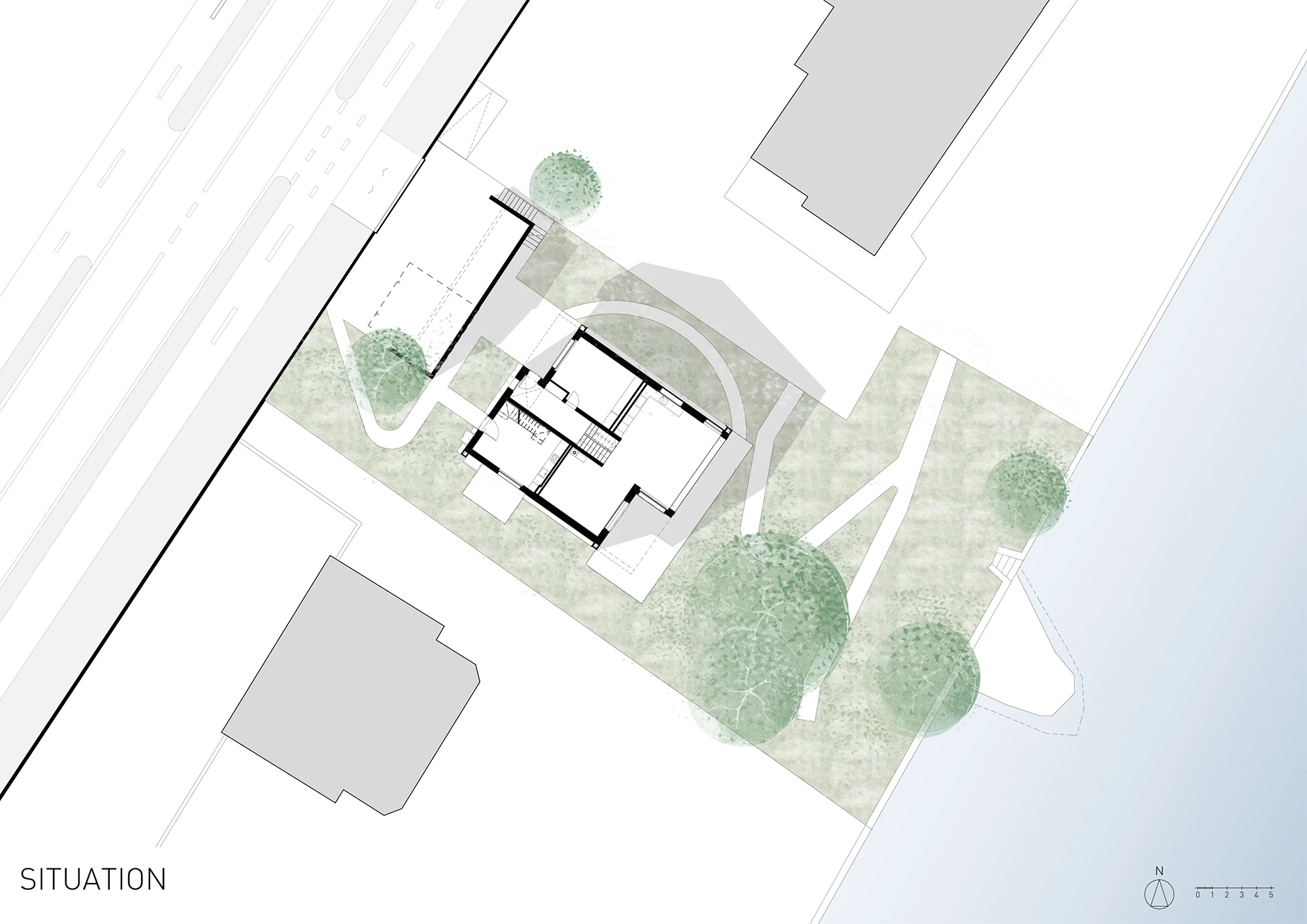 Villa familiale contemporaine à Tannay