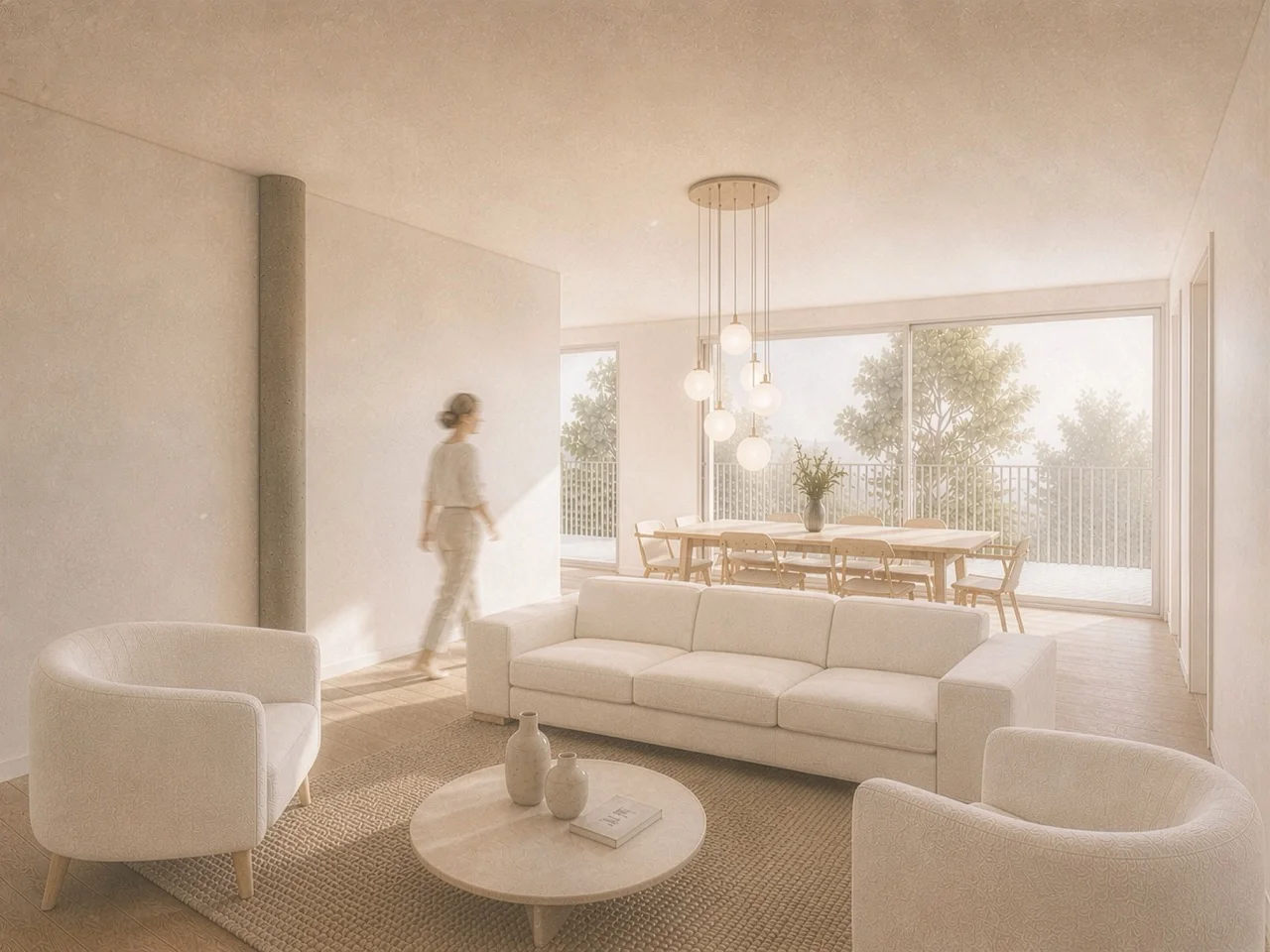 La Lisière — Concours de logements aux Échelettes — vue 3