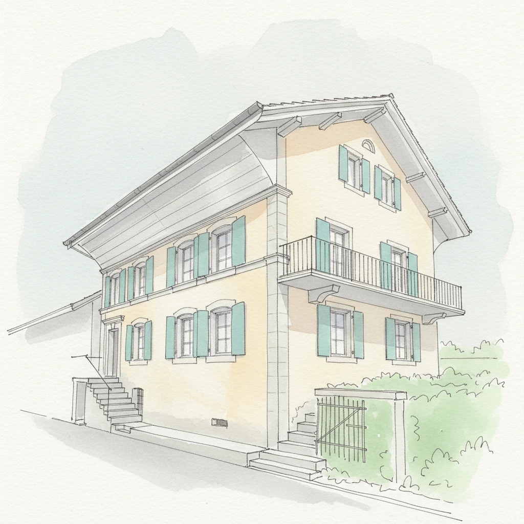 Maison villageoise à Seigneux