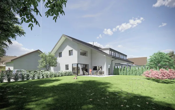 Immeuble construction bois à Gland