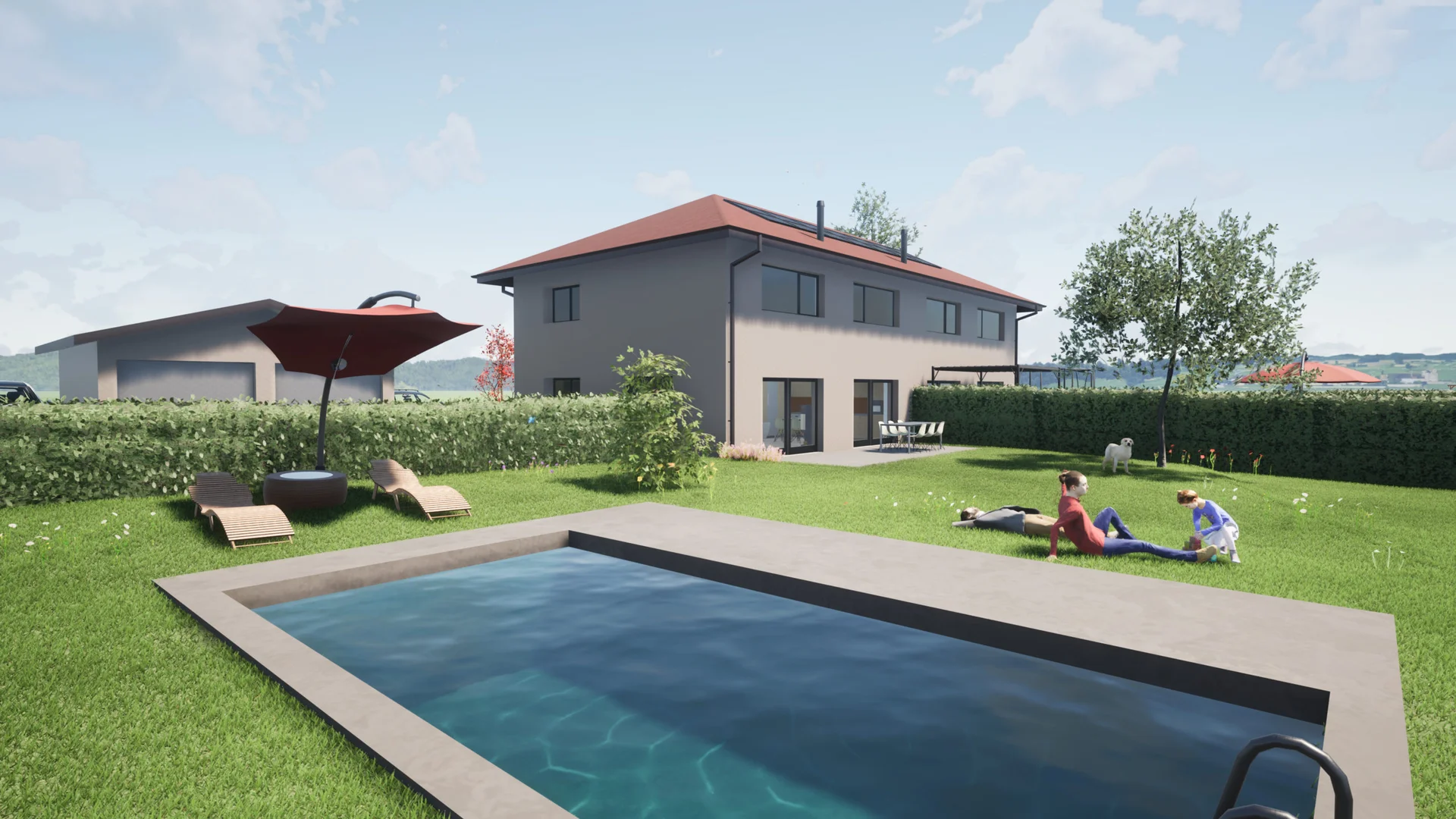 Quartier Millière Ferrajoz — vue 1