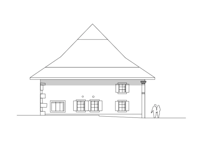 Transformation d'un rural fribourgeois — vue 4
