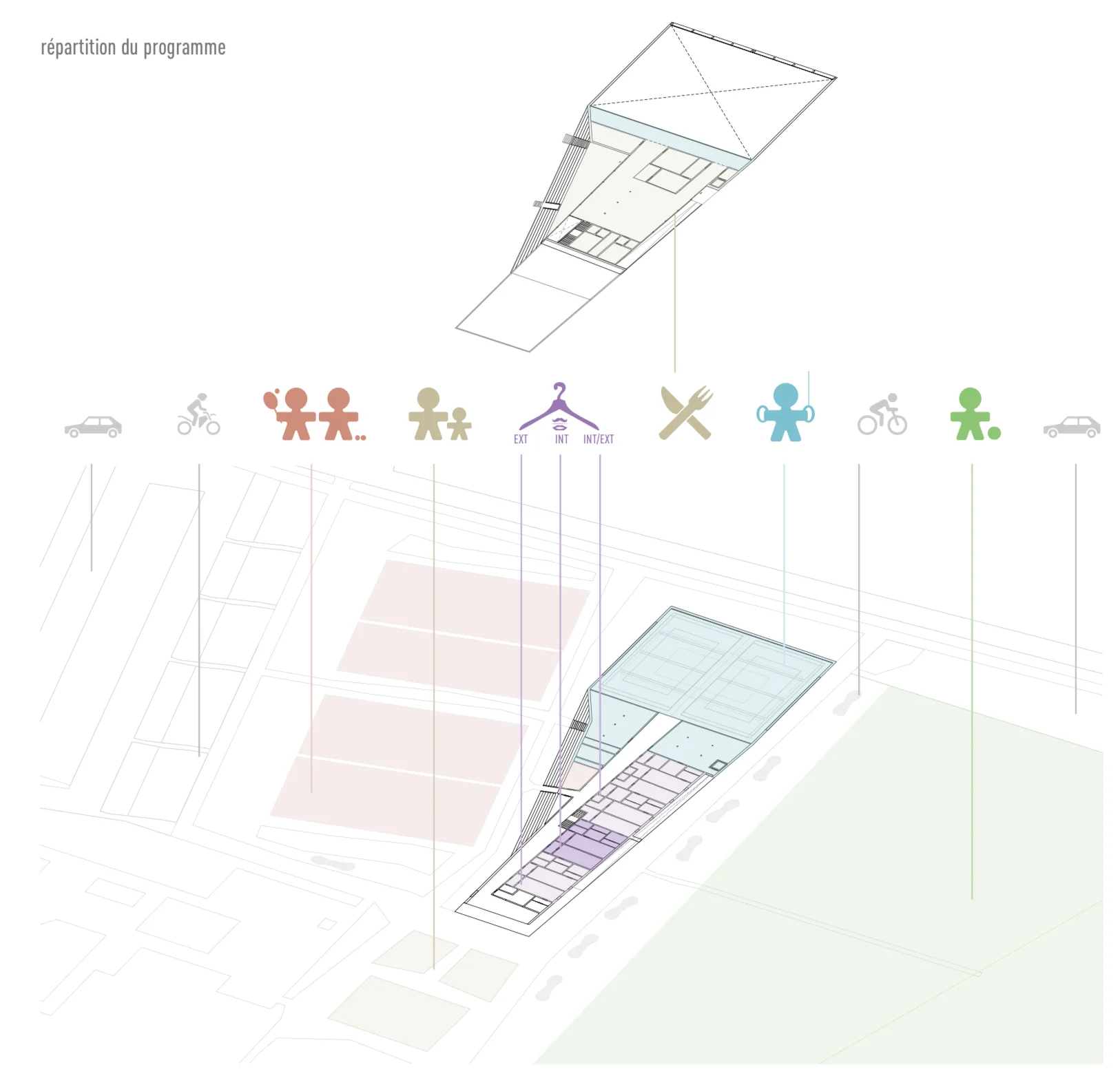 Complexe sportif à Broc — vue 3