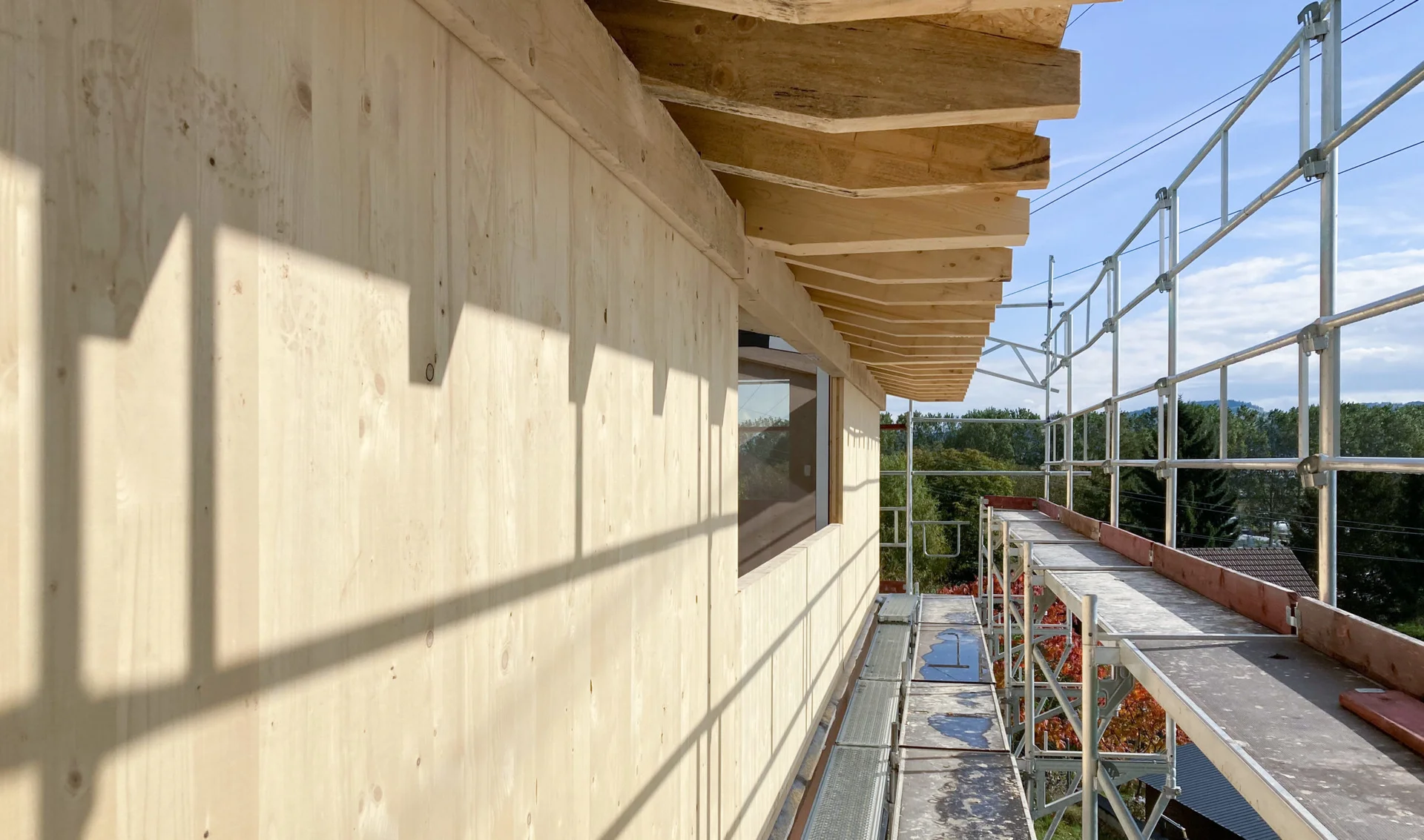 Surélévation ossature bois à Treycovagnes — vue 9