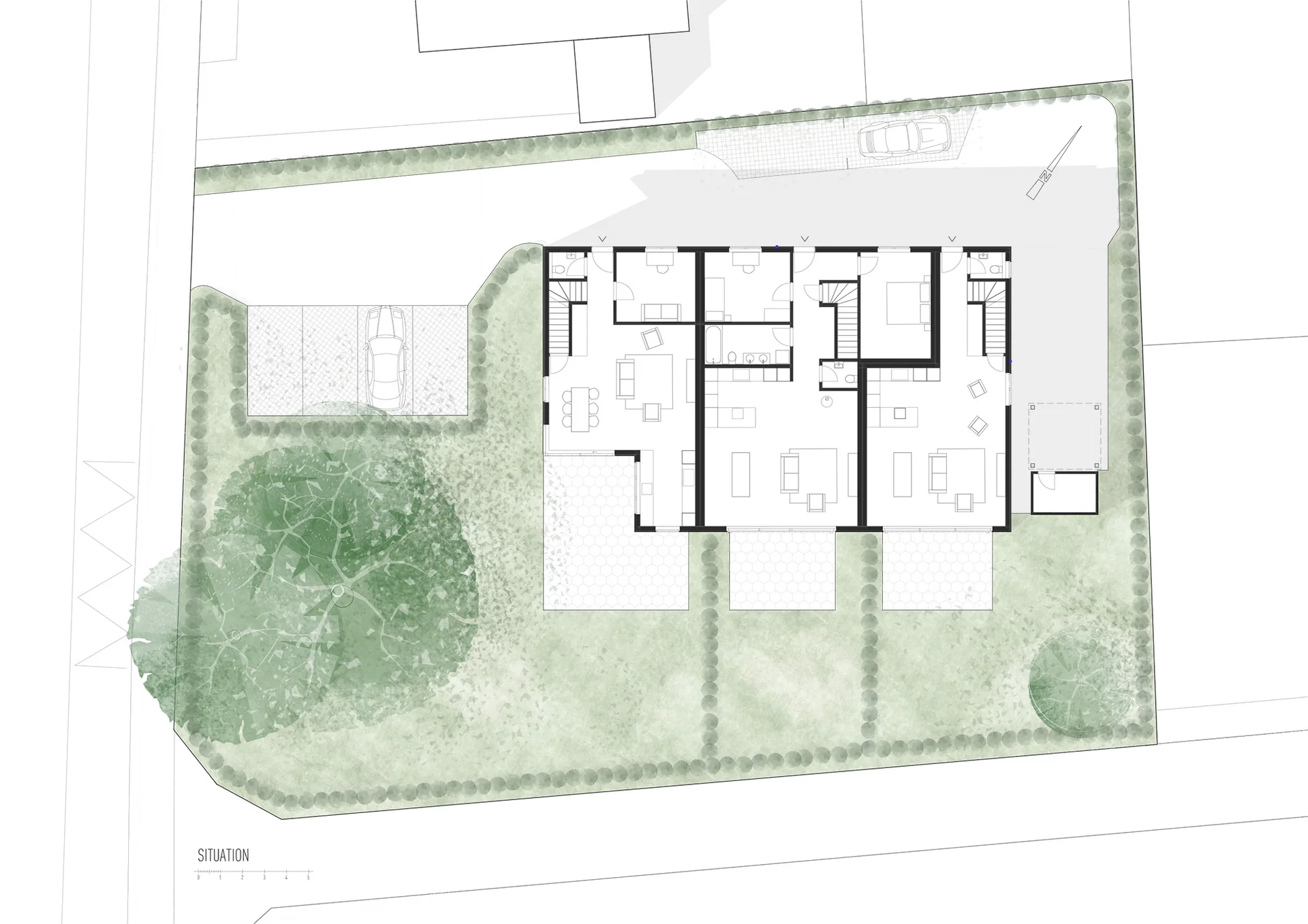 Immeuble construction bois à Gland — vue 5