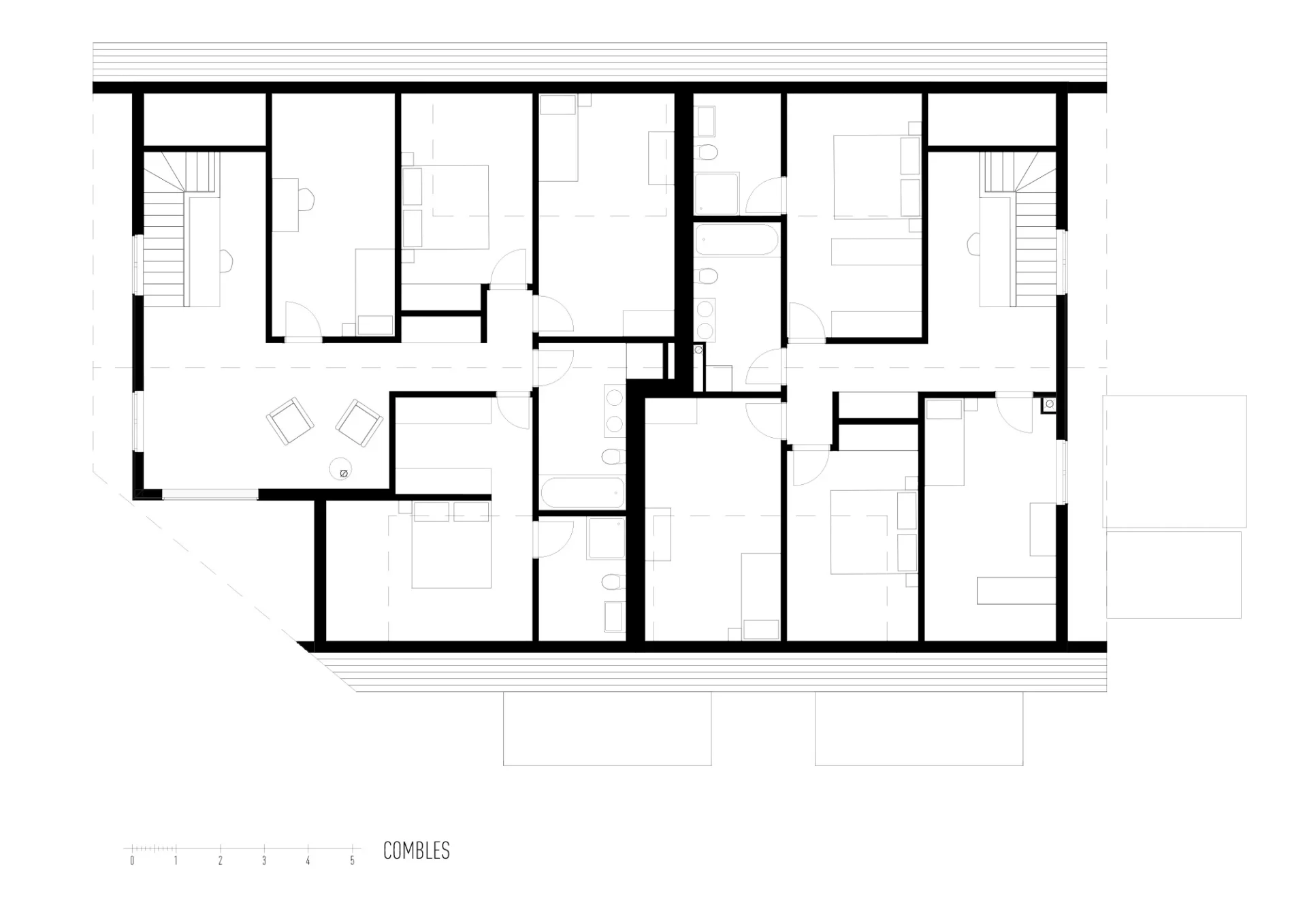Immeuble construction bois à Gland — vue 7